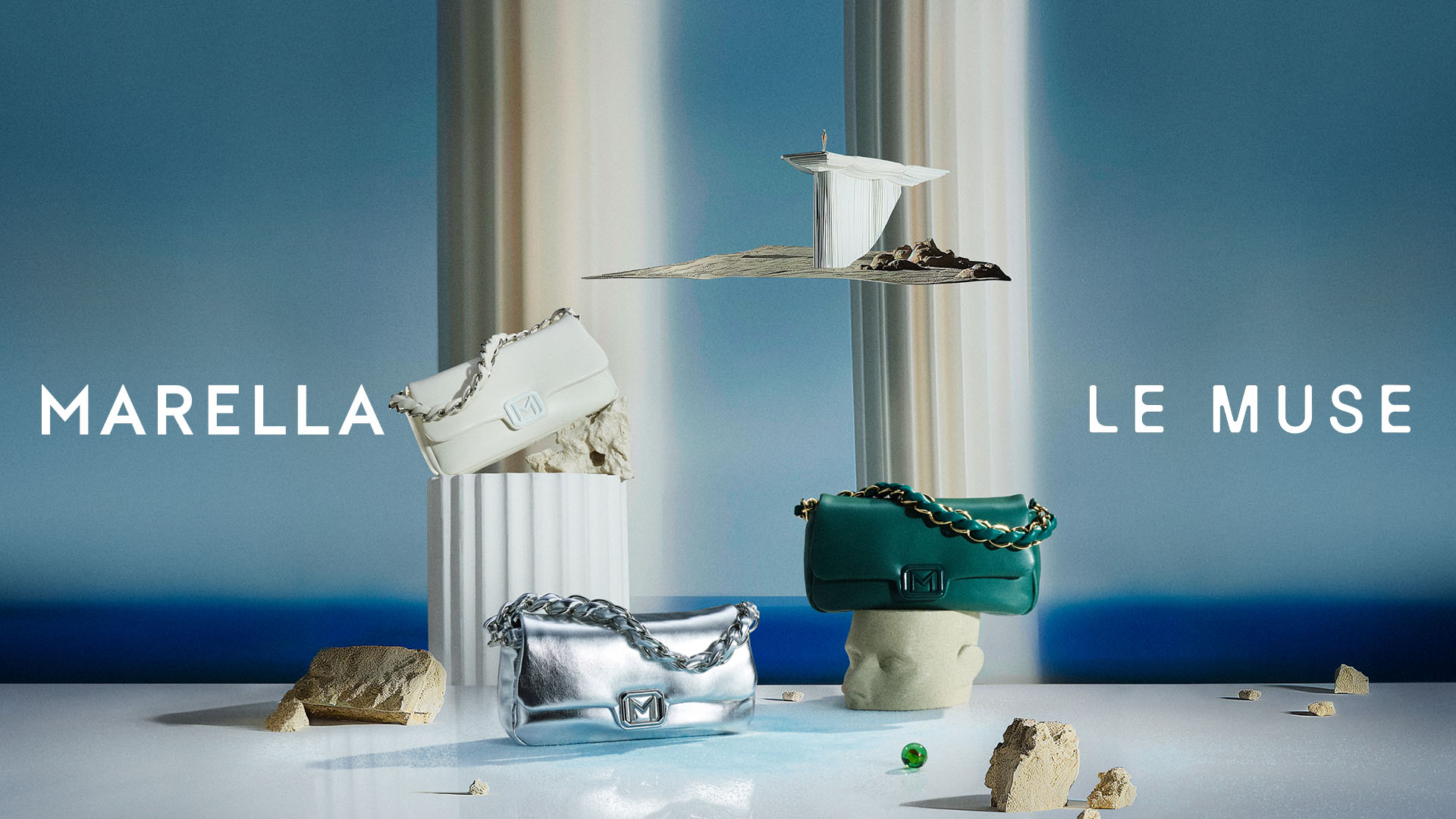 Iconic Le Muse Bags Colourful Mini and Medium Styles Marella